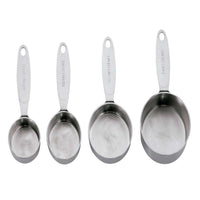 CUISIPRO | Messbecher, 4er Set, silber, 59,79,118,
