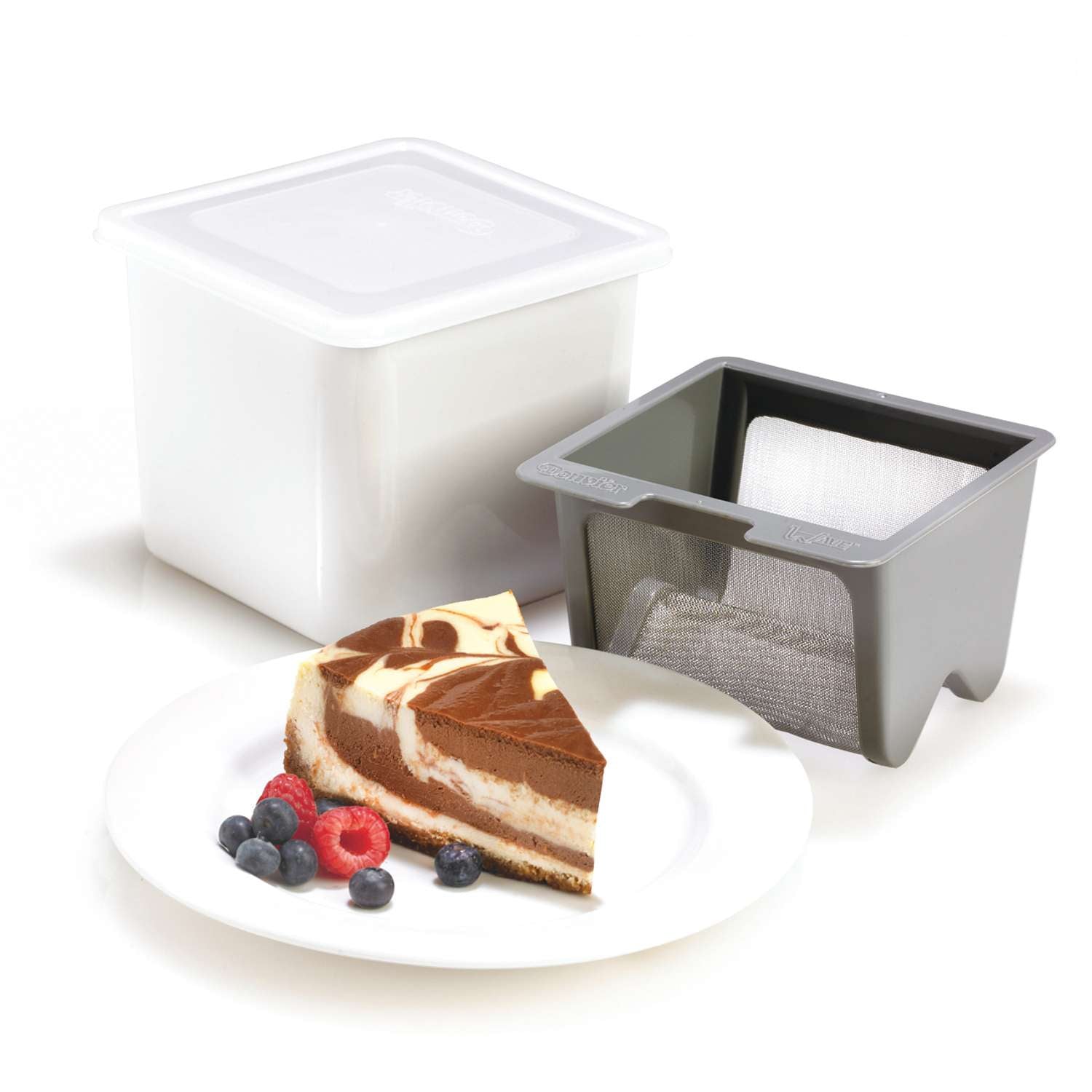 CUISIPRO | Frischkäse-Set, weiß
