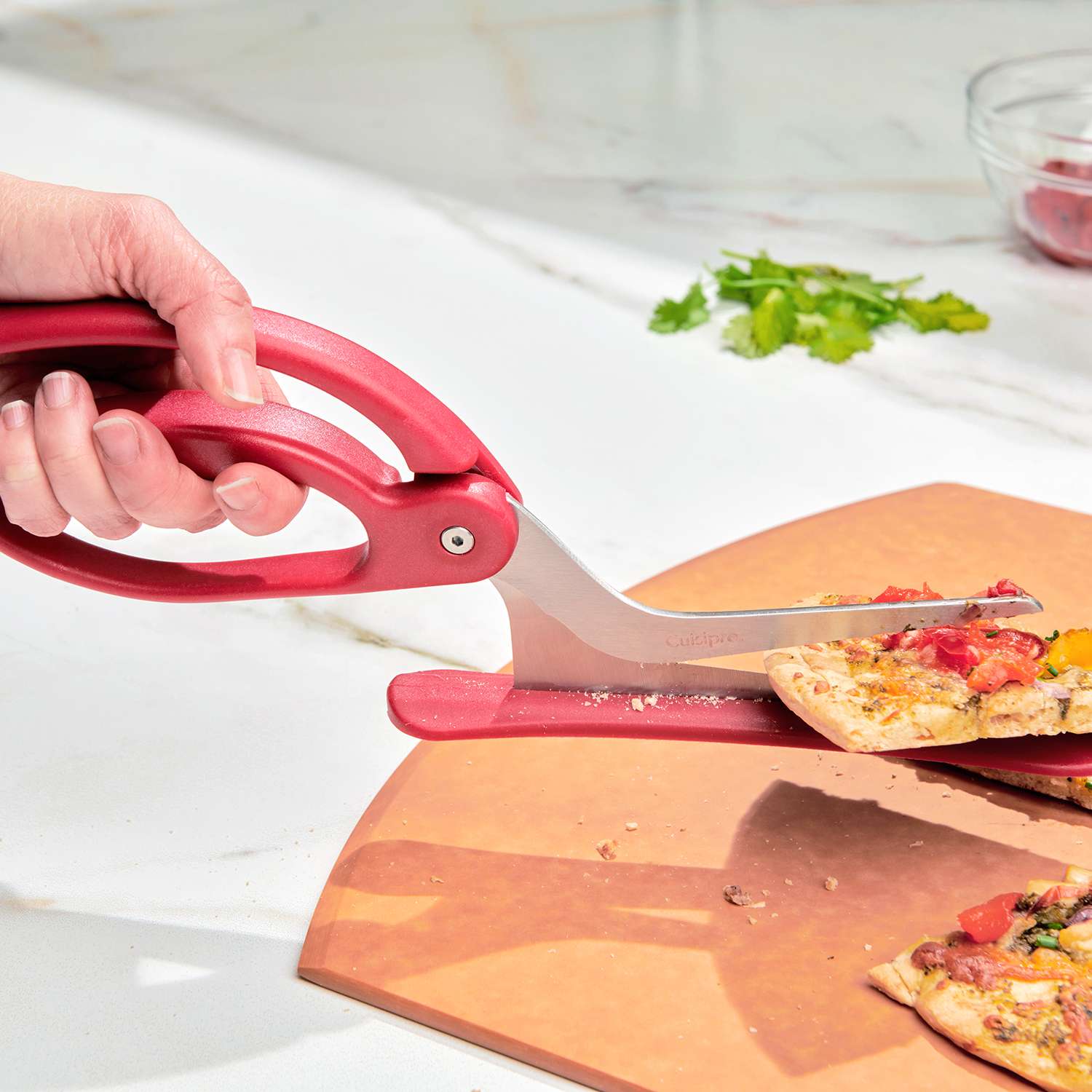 CUISIPRO | Pizzaschere, rot