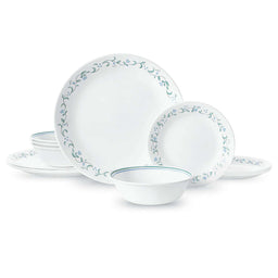 CORELLE | Geschirr COUNTRY COTTAGE, weiß mit Grafik
