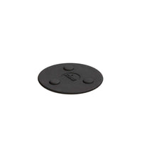LODGE | Mini-Silikon-Magnet-Untersetzer, schwarz