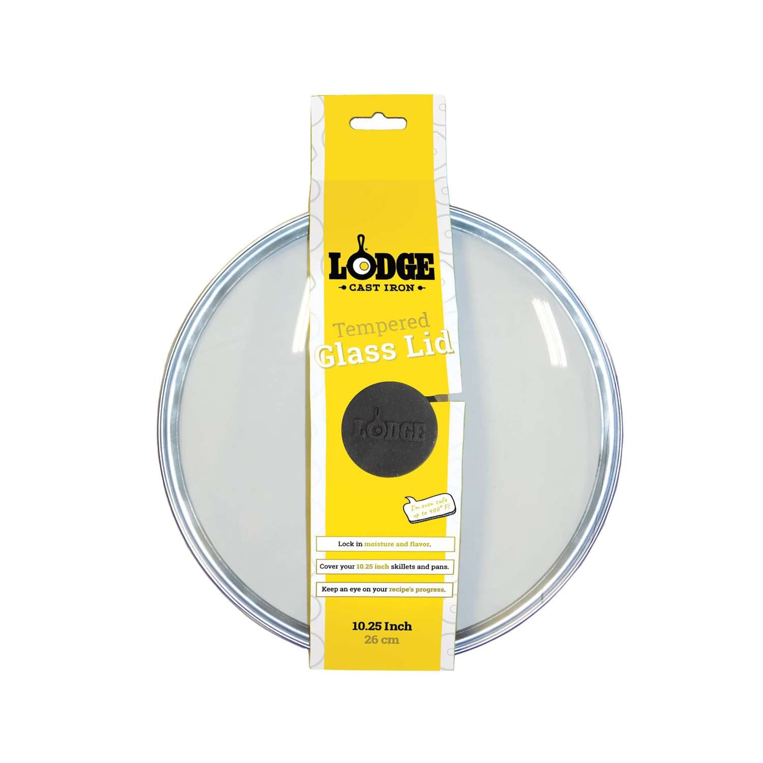 LODGE | Deckel, schwarz