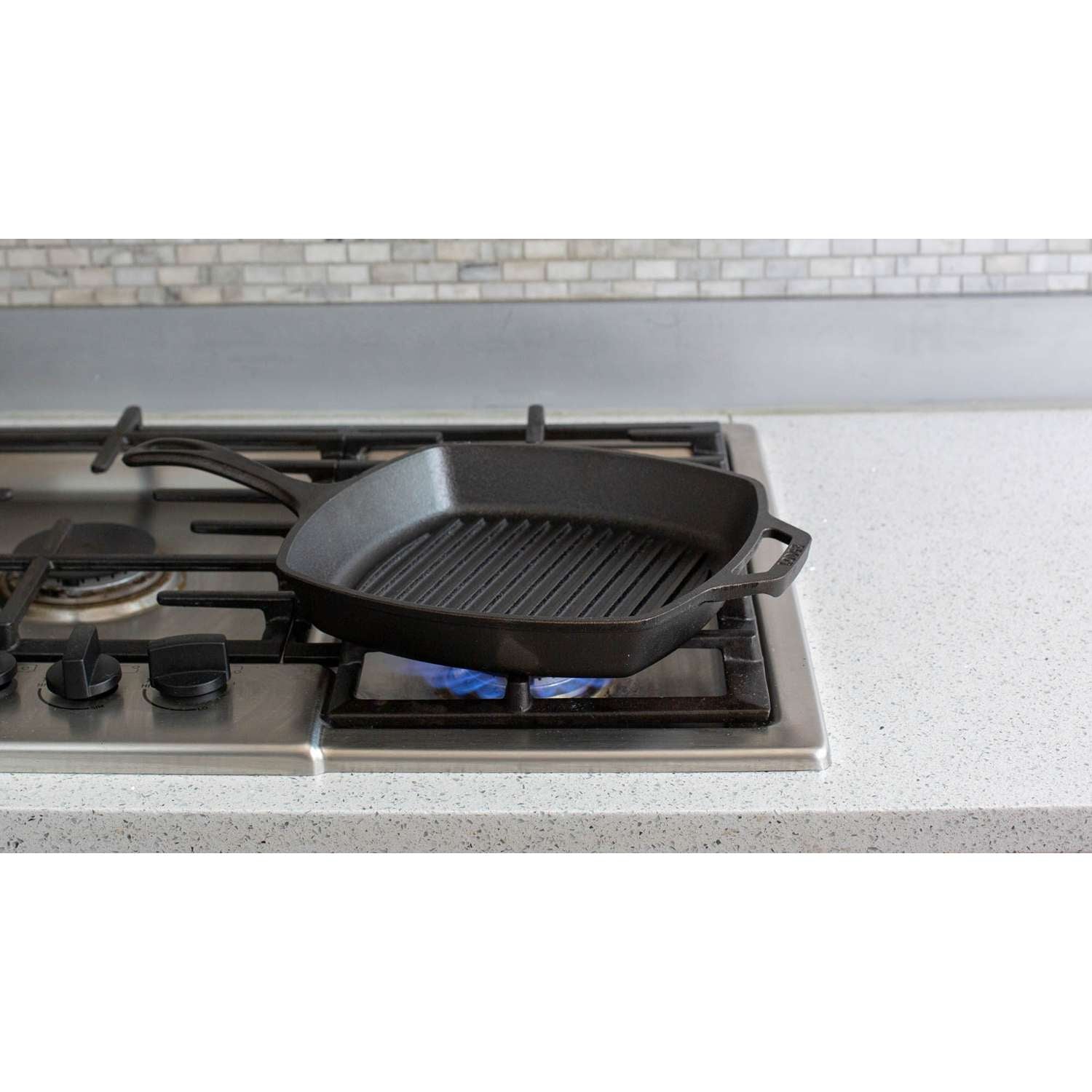 LODGE | Grillpfanne, quadr., CLASSIC, schwarz, Ø 26