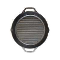 LODGE | Grillpfanne, Doppelgriff, CLASSIC, schwarz,