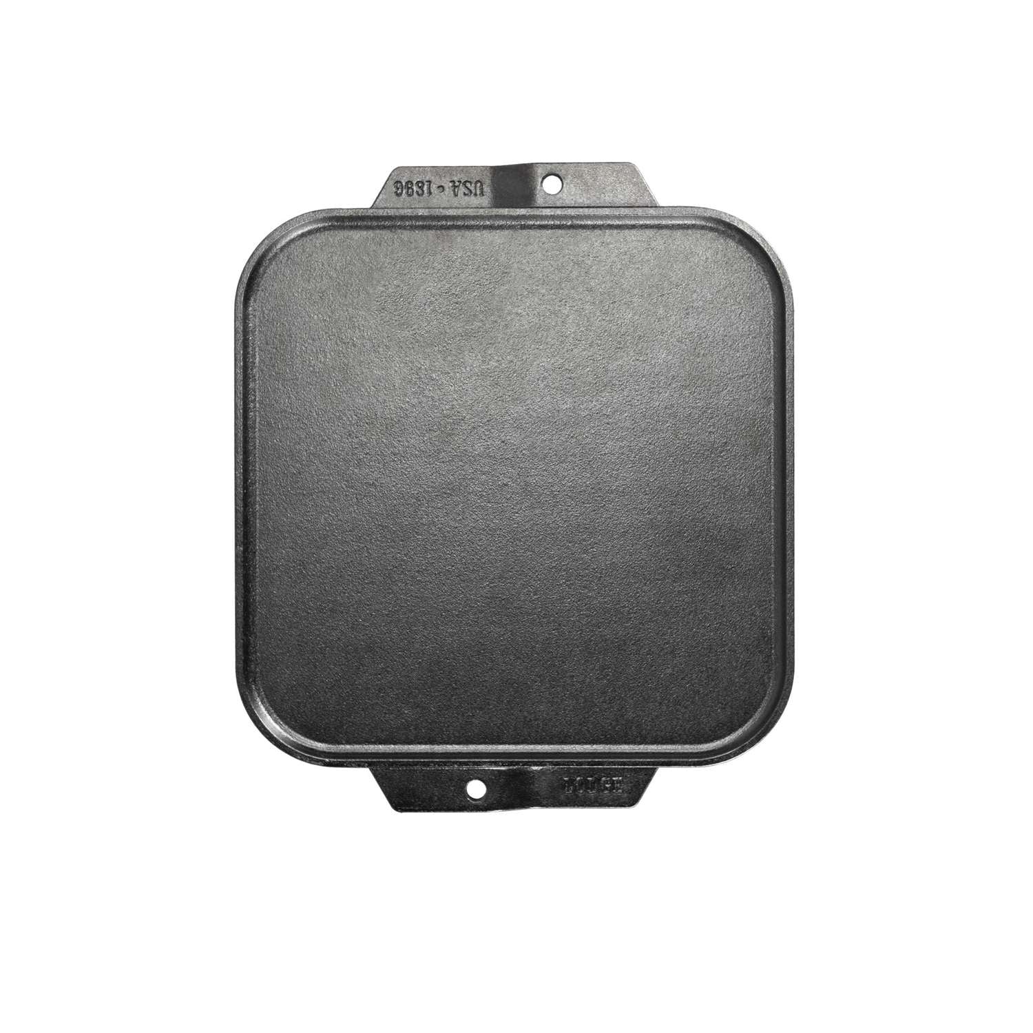 LODGE | Grillplatte, flach/gerillt, CLASSIC, schwar