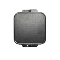 LODGE | Grillplatte, flach/gerillt, CLASSIC, schwar