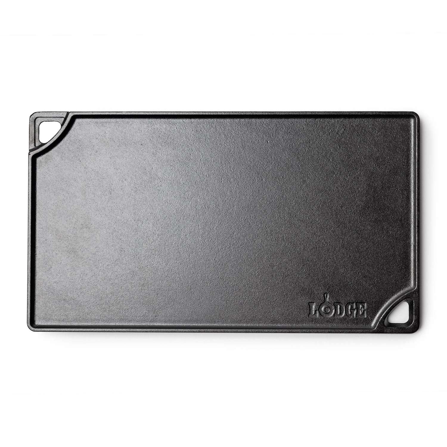 LODGE | Grillplatte, 2-seitig, CLASSIC, schwarz, 42