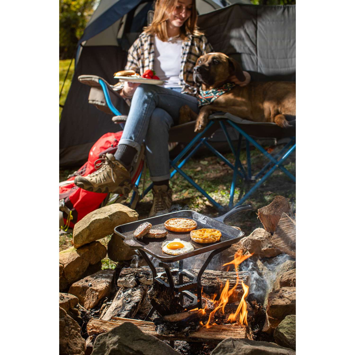 LODGE | Grillplatte, quadr., CLASSIC, schwarz, 27,9