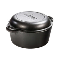 LODGE | Dutch-Oven, Classic, schwarz, 12,3 Liter