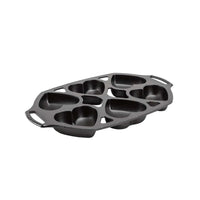 LODGE | Kuchenform, Classic, schwarz, 6 Herzen