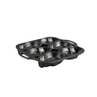 LODGE | Kuchenform, Classic, schwarz, 6 Totenköpfe
