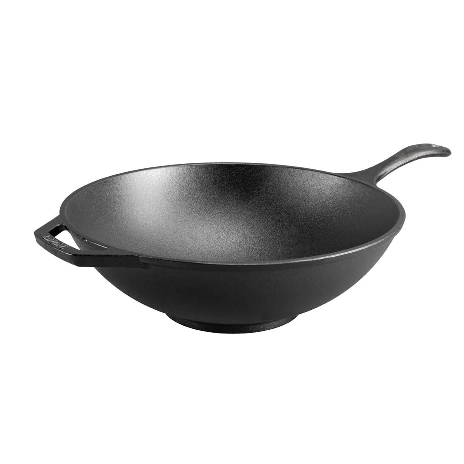 LODGE | Gusseiserner Wok, CHEF, schwarz, 32 cm