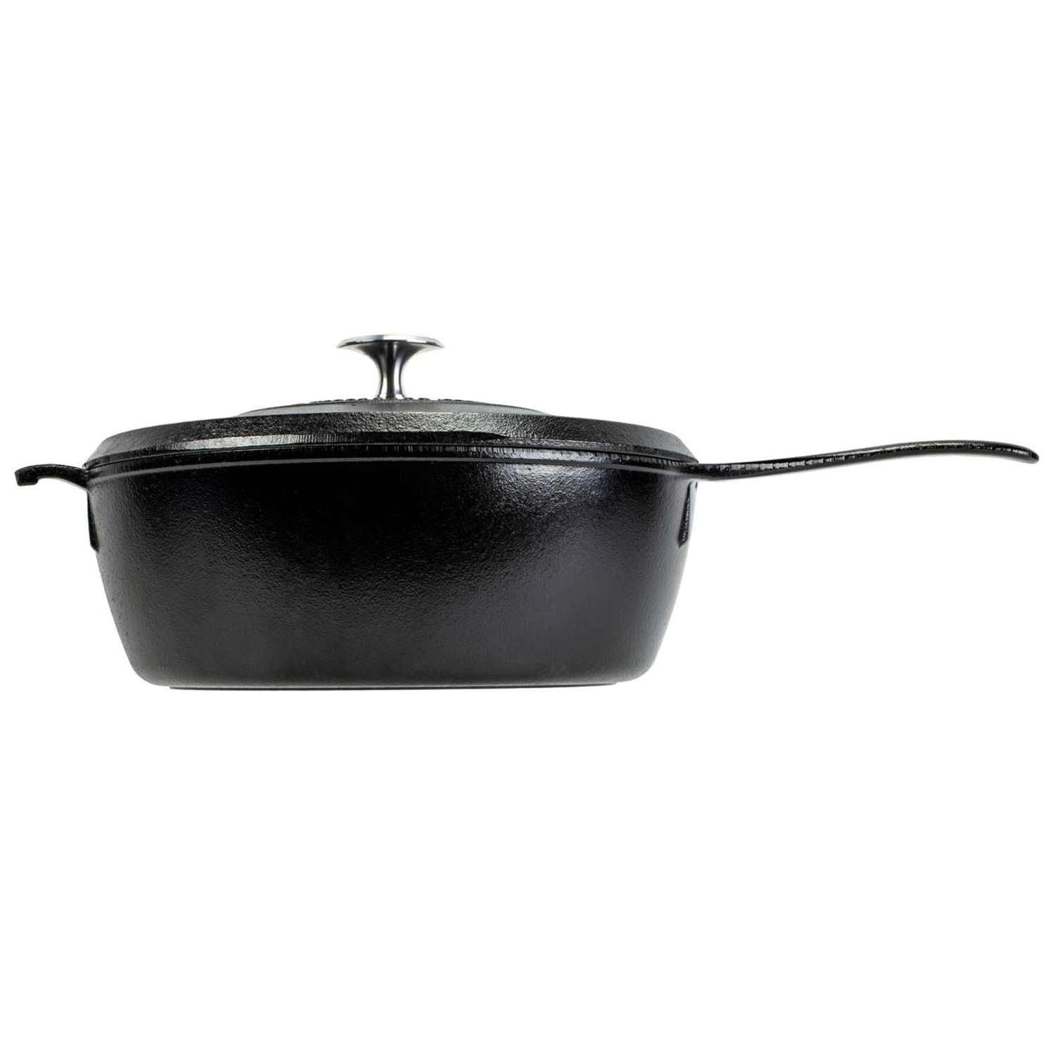 LODGE | Gusseiserne Pfanne, BLACK LOCK, schwarz, ti