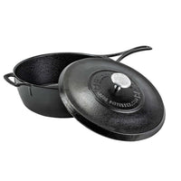 LODGE | Gusseiserne Pfanne, BLACK LOCK, schwarz, ti