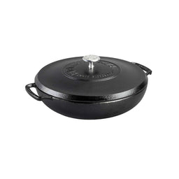 LODGE | Gusseiserne Bräter, BLACK LOCK, schwarz, 3,
