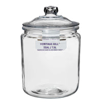 ANCHOR HOCKING | Vorratsglas, HERRITAGE HILL, klar
