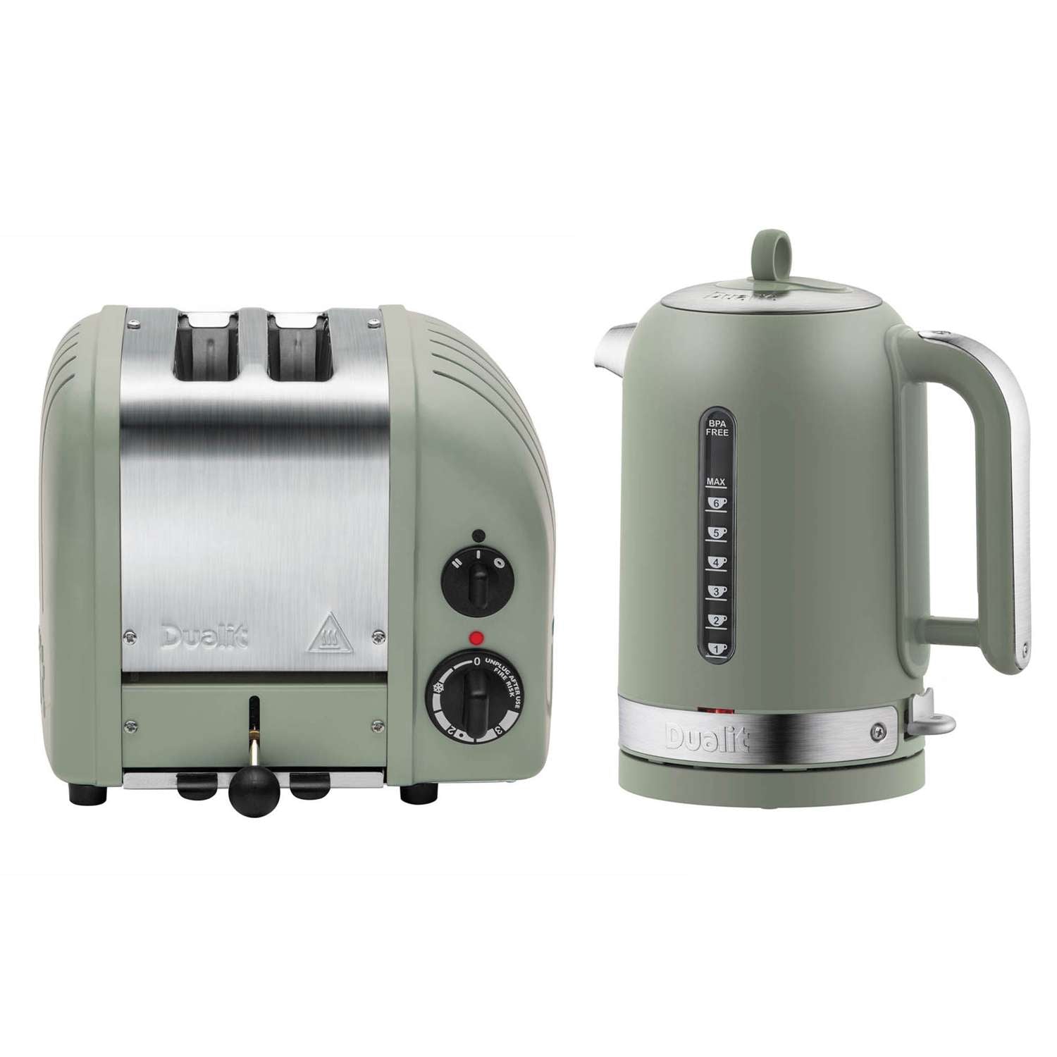 DUALIT | Toaster, NEWGEN, salbei, 2 Scheiben