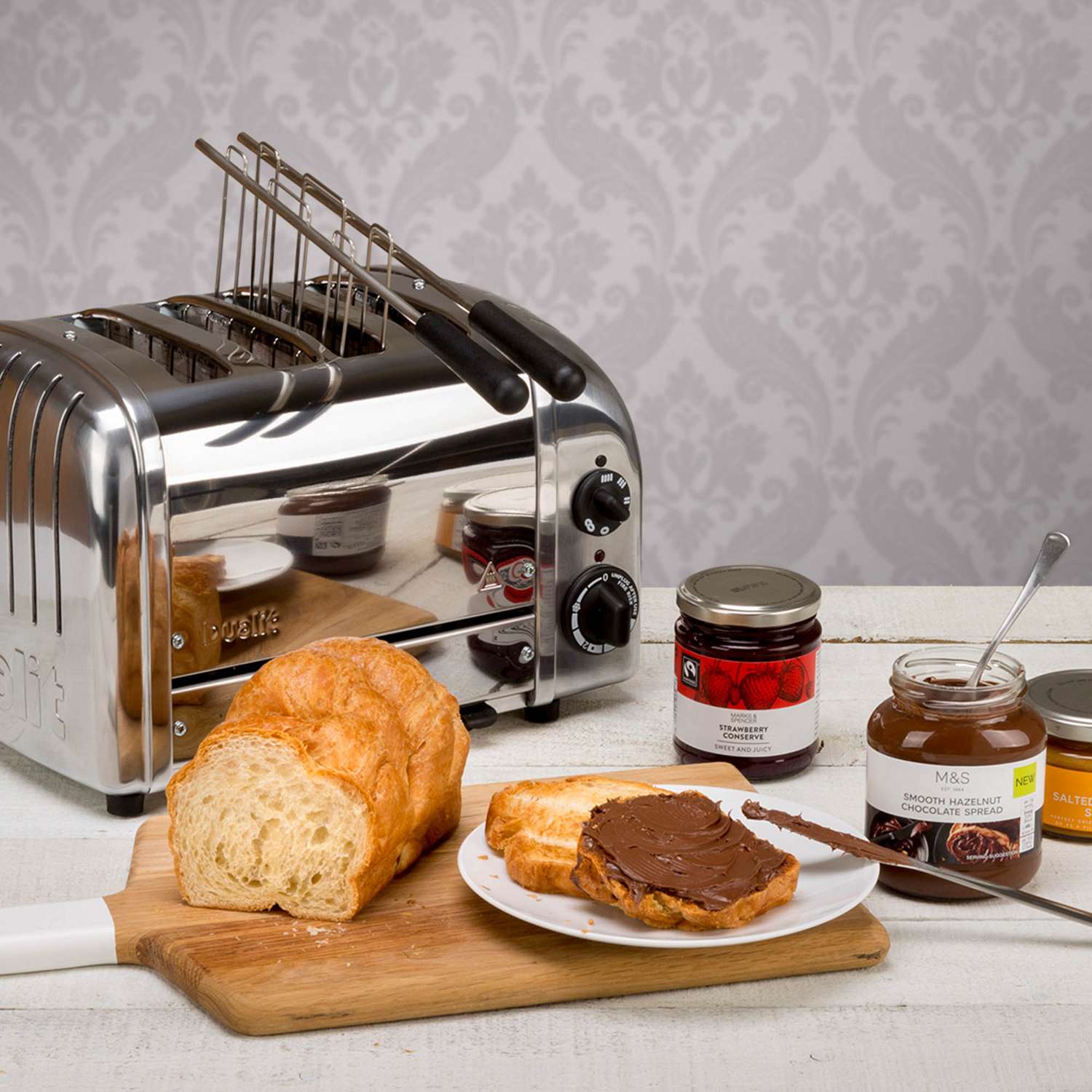 DUALIT | Sandwichmaker, CLASSIC, edelstahl