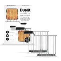 DUALIT | Sandwichmaker, LITE, edelstahl