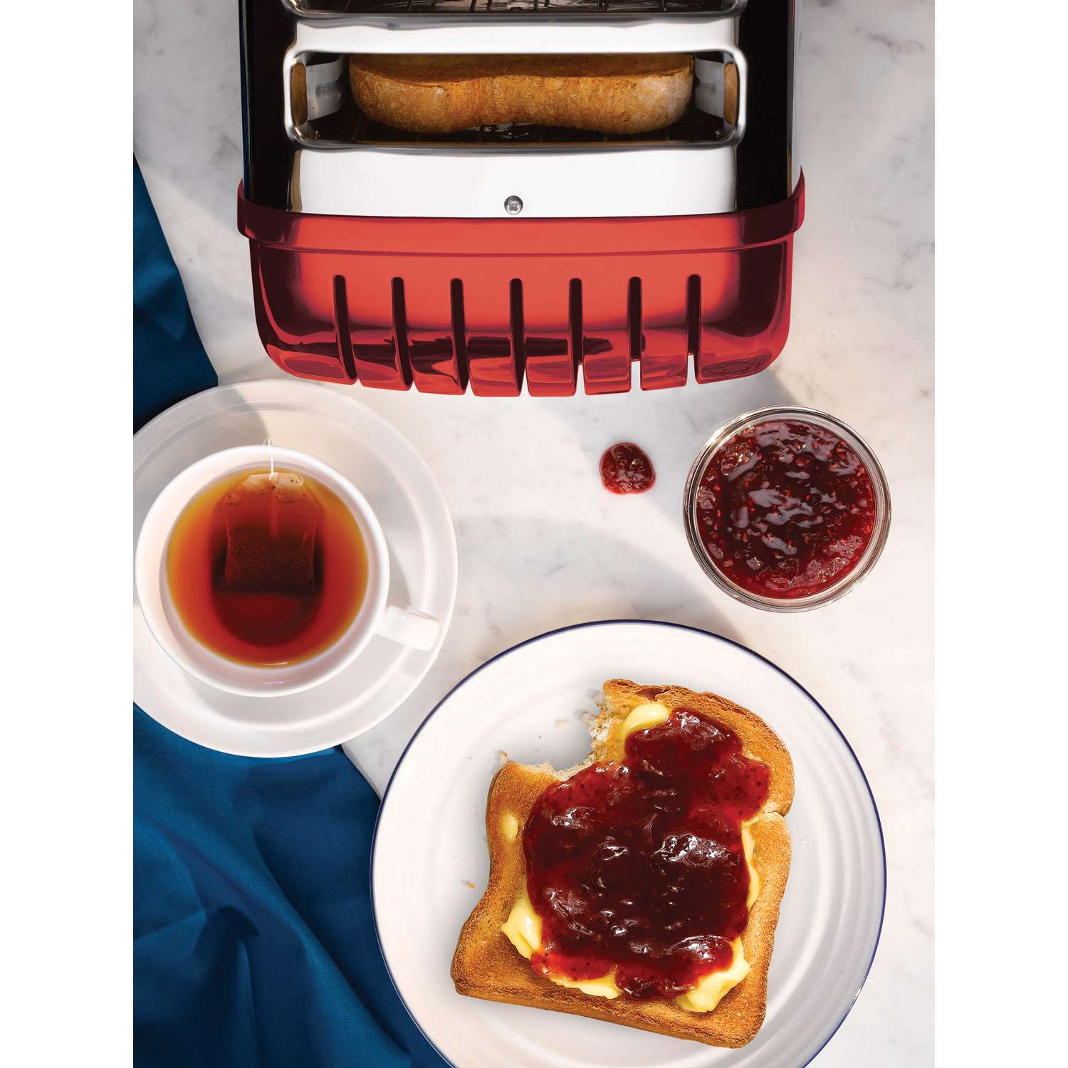 DUALIT | Toaster, NEWGEN, rot, 2 Scheiben