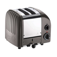 DUALIT | Toaster, NEWGEN, grau metallic, 2 Scheiben
