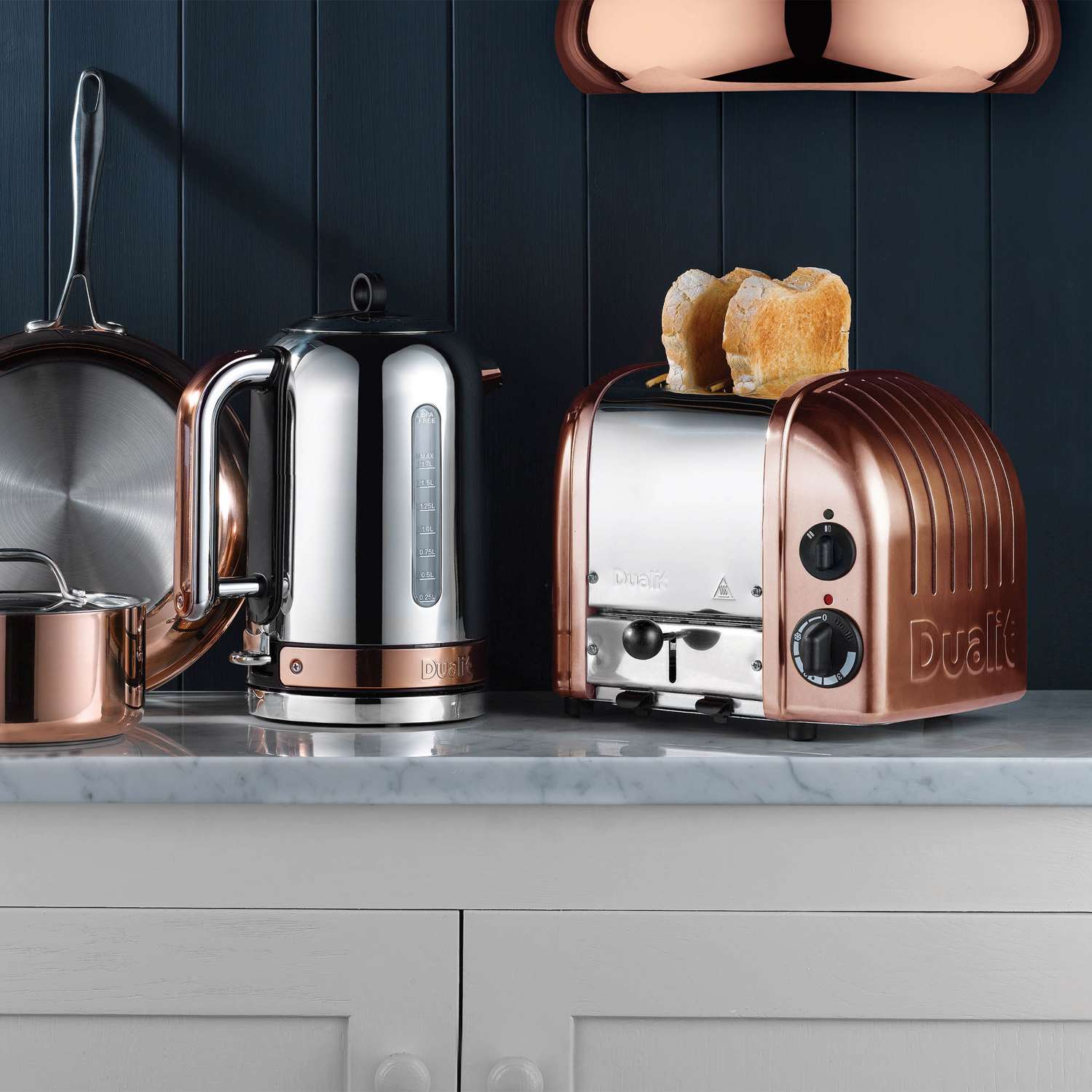 DUALIT | Toaster, NEWGEN, kupfer, 2 Scheiben
