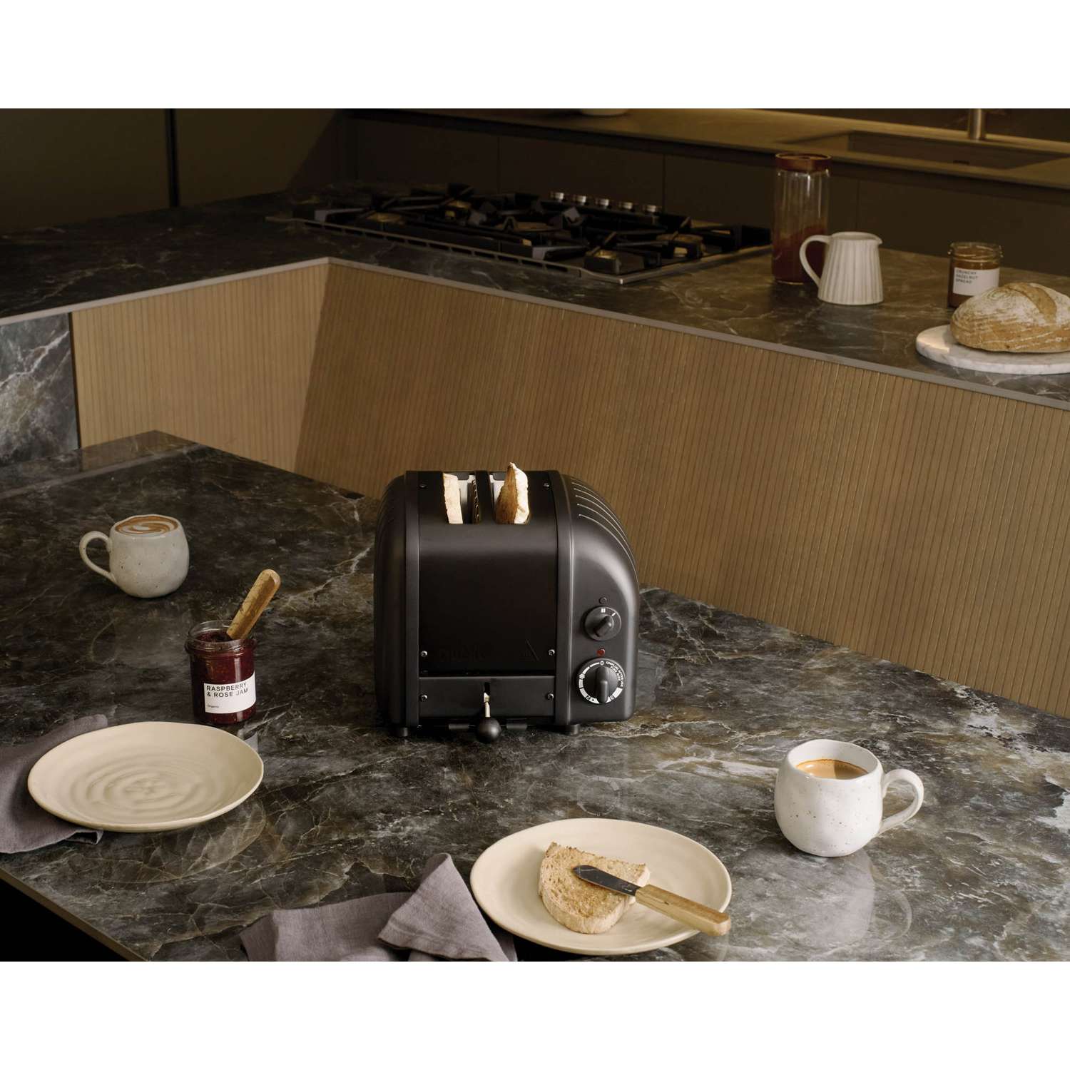 DUALIT | Toaster, NEWGEN, schwarz, 2 Scheiben