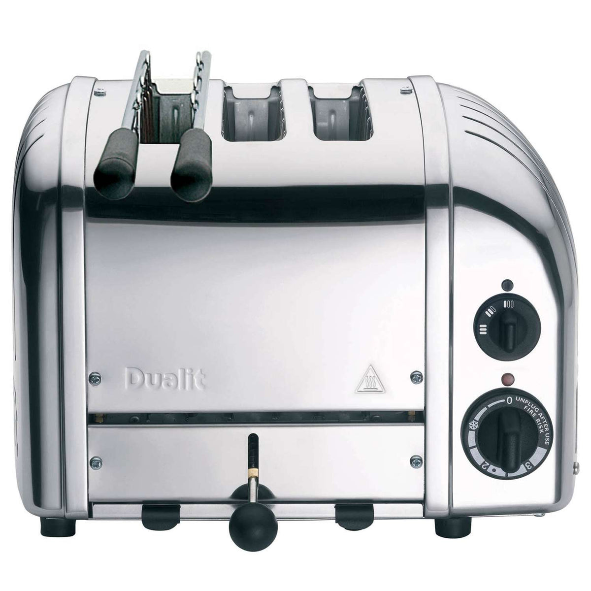 DUALIT | Toaster, 2in1 Kombi-Toaster, poliert, 2 Scheiben