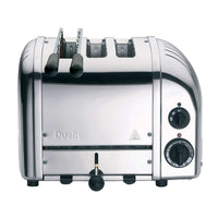 DUALIT | Toaster, CLASSIC, poliert, 2 Scheiben