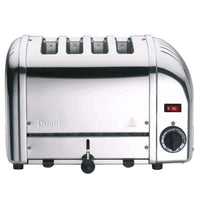 DUALIT | Toaster, VARIO, poliert, 4 Scheiben
