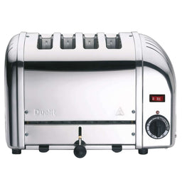 DUALIT | Toaster, VARIO, poliert, 4 Scheiben