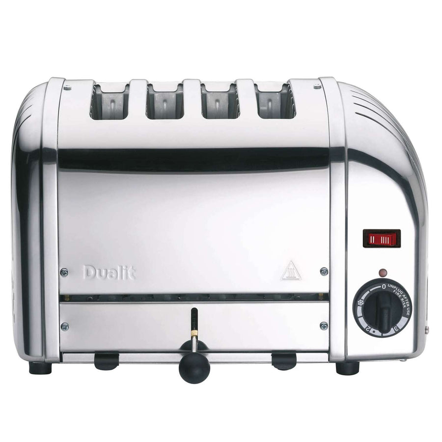 DUALIT | Toaster, VARIO, poliert, 4 Scheiben