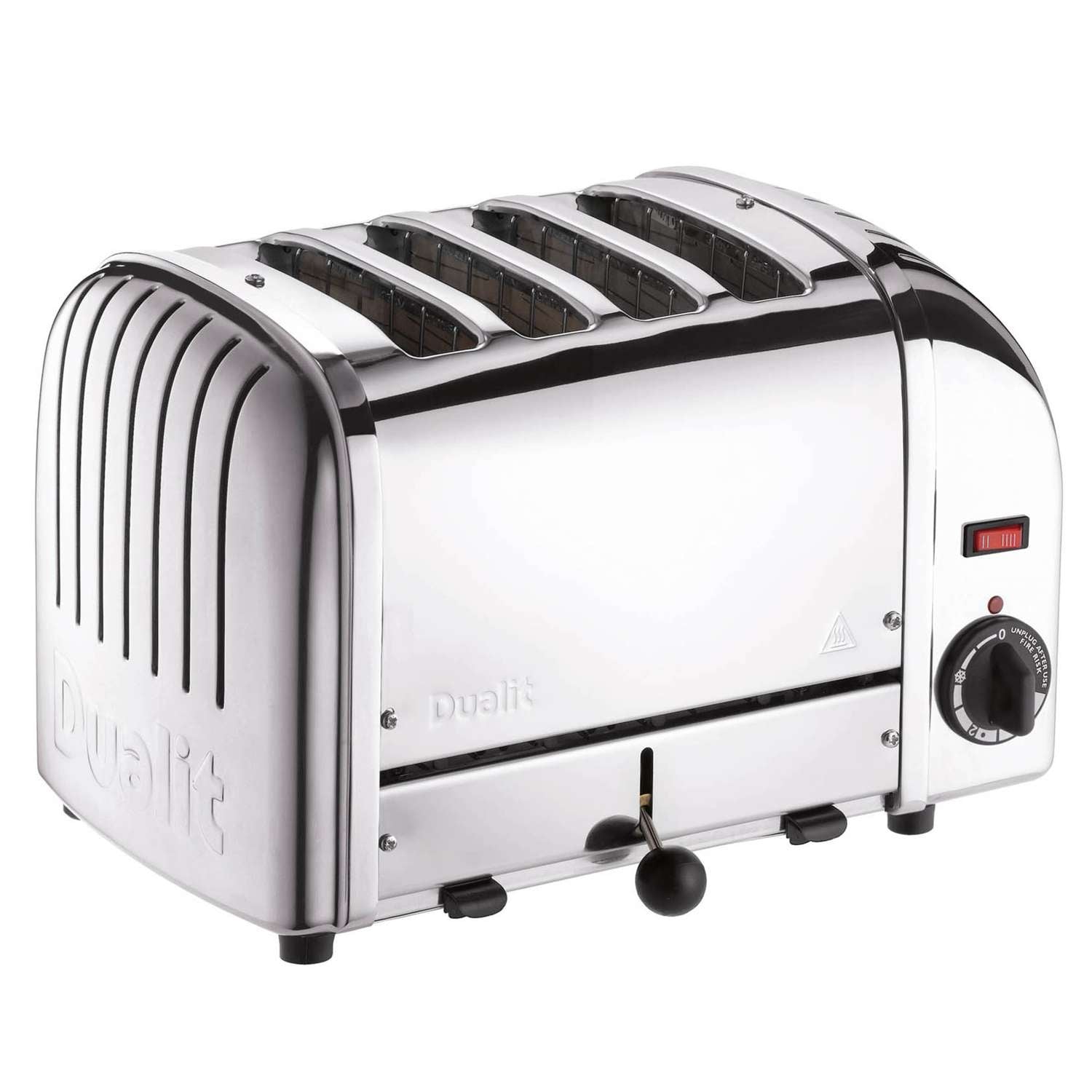 DUALIT | Toaster, VARIO, poliert, 4 Scheiben