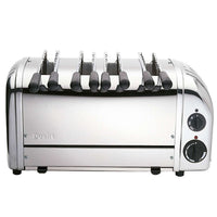 DUALIT | Toaster, CLASSIC, edelstahl, 6 Scheiben