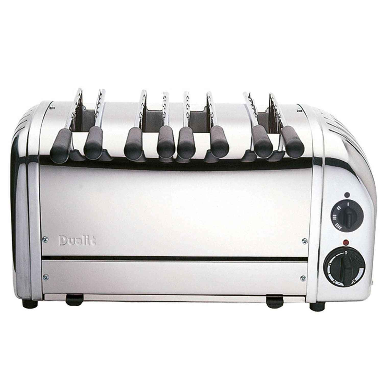 DUALIT | Toaster, CLASSIC, edelstahl, 6 Scheiben