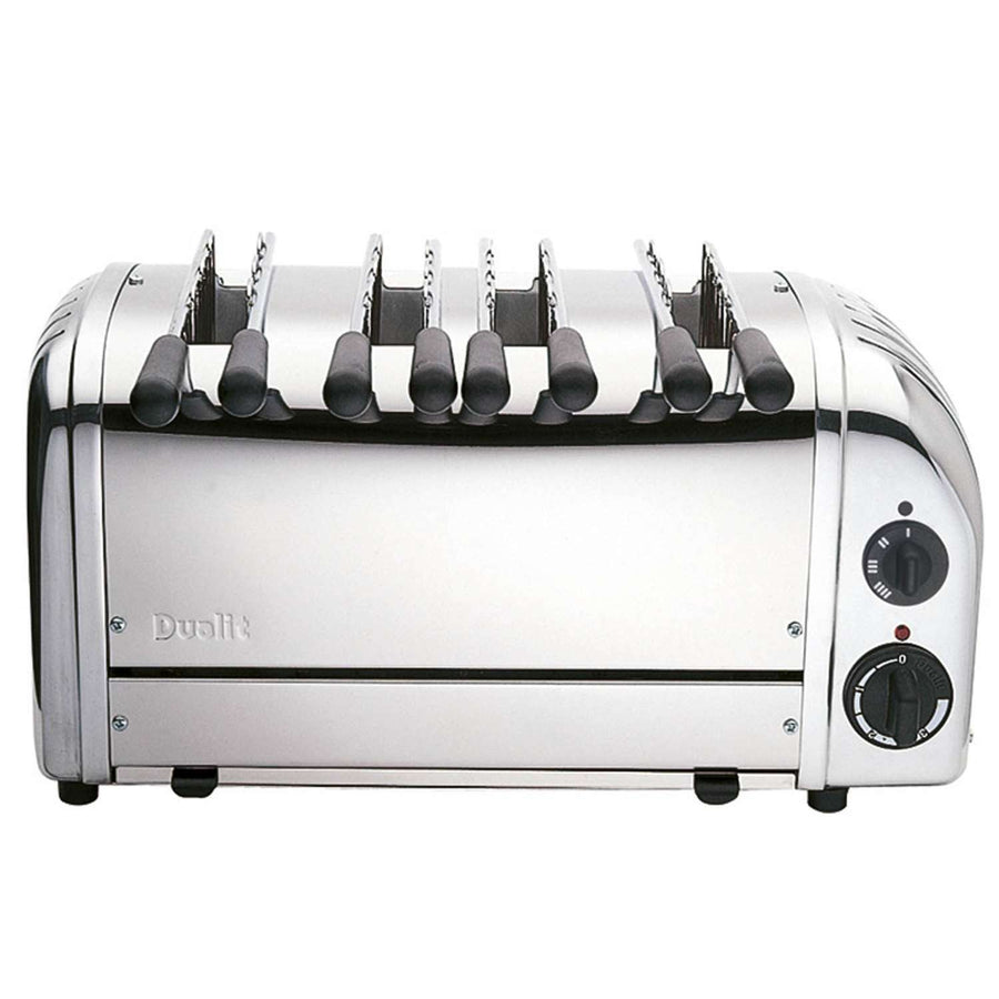 DUALIT | Toaster, CLASSIC, edelstahl, 6 Scheiben