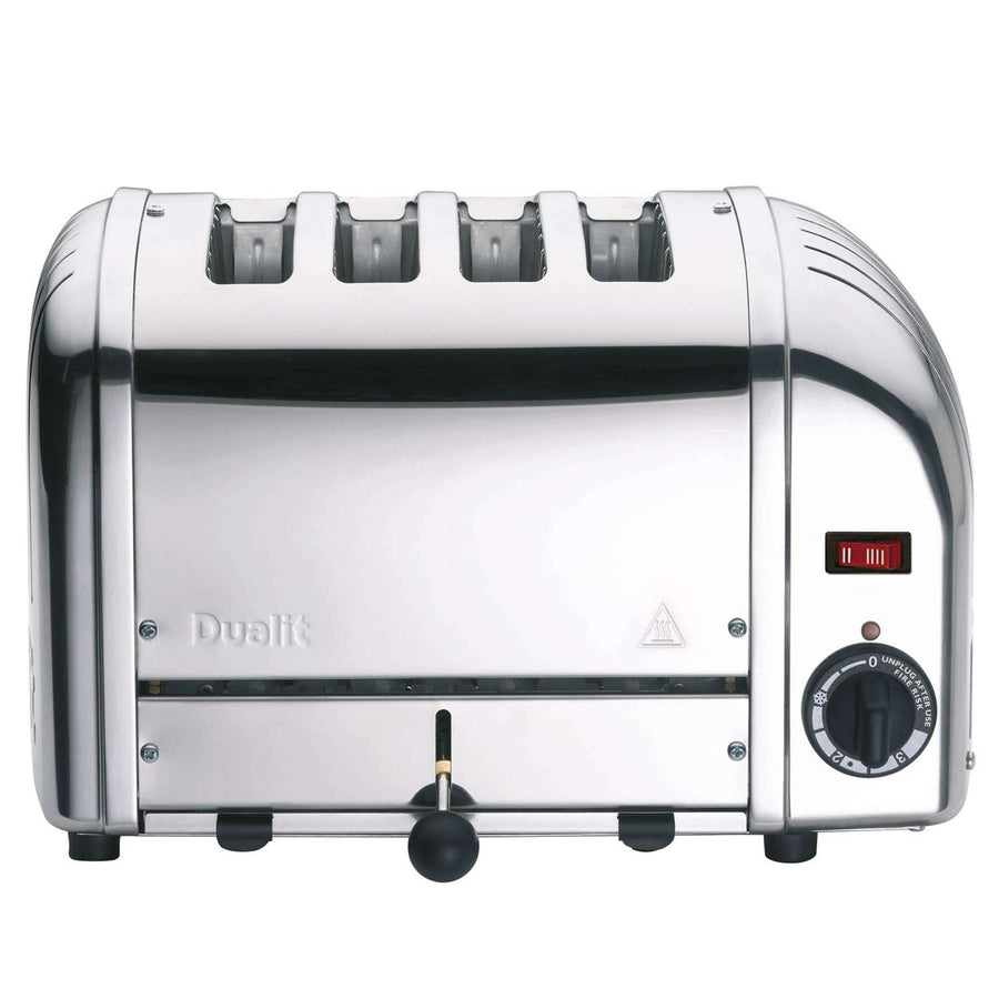DUALIT | Toaster, CLASSIC, edelstahl, 4 Scheiben