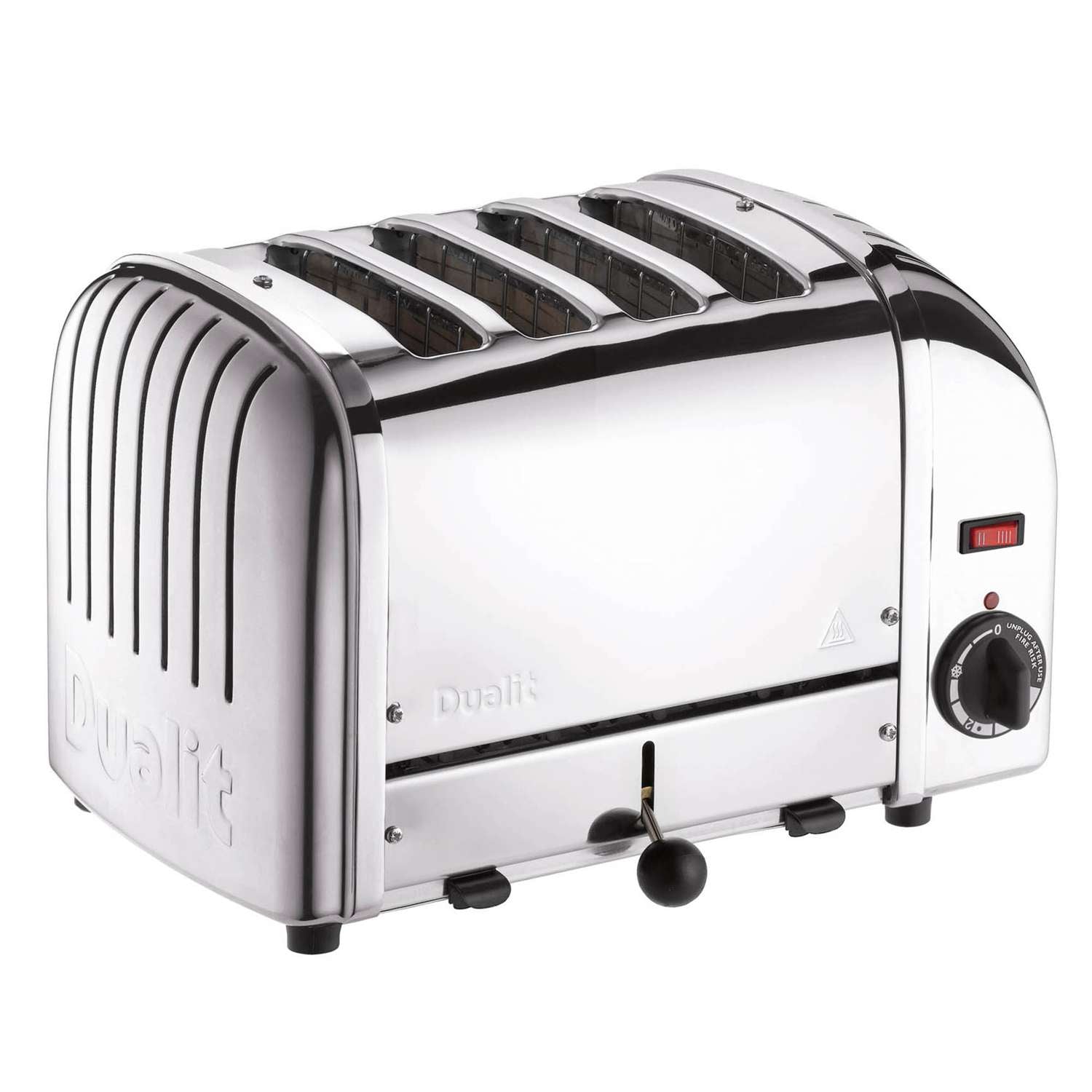 DUALIT | Toaster, CLASSIC, edelstahl, 4 Scheiben