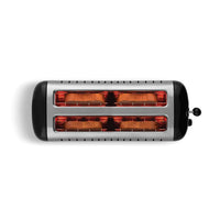 DUALIT | Toaster, LITE, schwarz, 4 Scheiben
