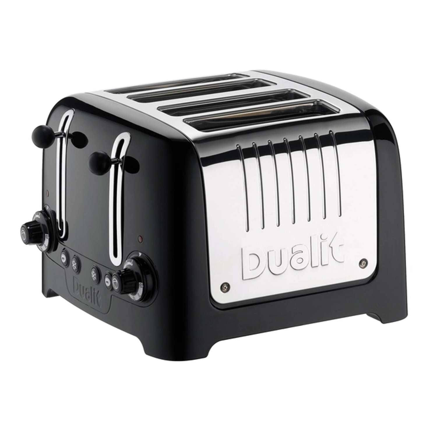 DUALIT | 2+1 Combi Toaster, LITE, schwarz, 2 Scheib