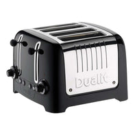 DUALIT | 2+1 Combi Toaster, LITE, schwarz, 2 Scheib