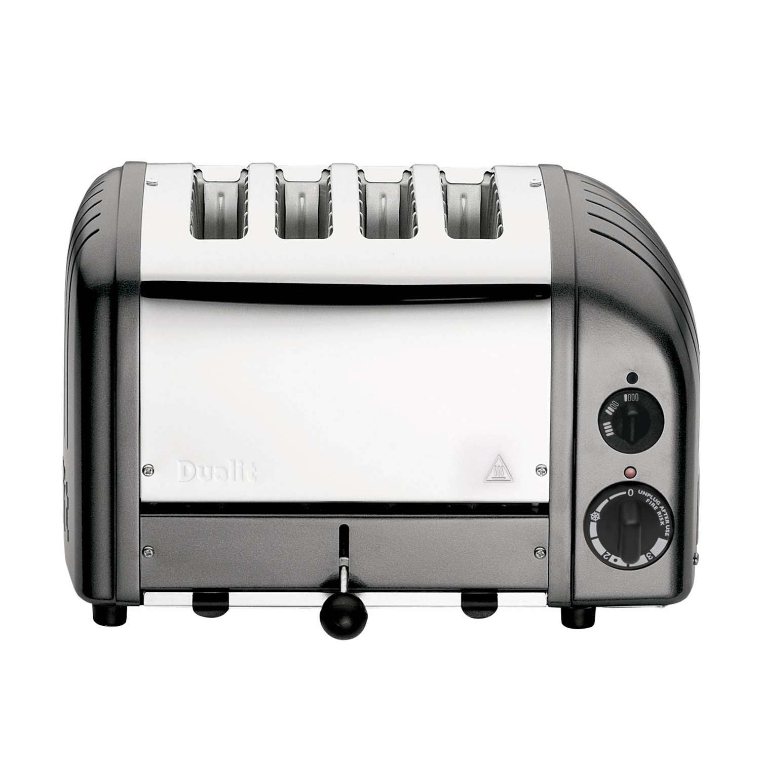 DUALIT | Toaster, NEWGEN, grau metallic, 4 Scheiben