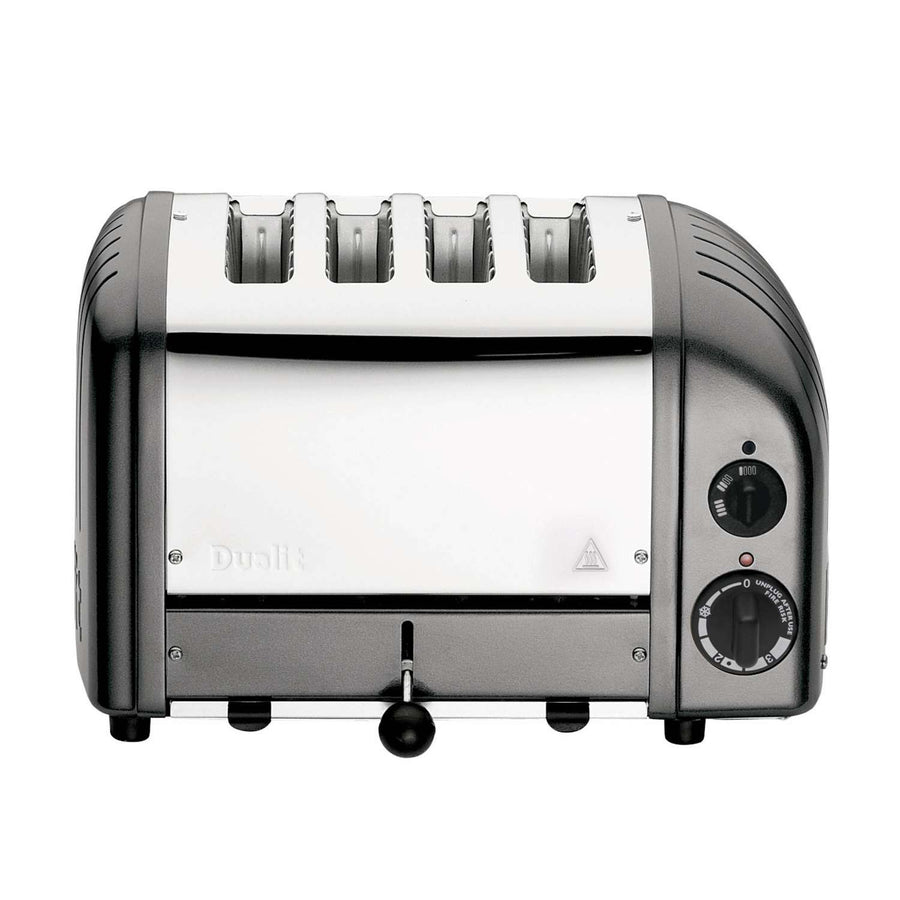 DUALIT | Toaster, NEWGEN, grau metallic, 4 Scheiben