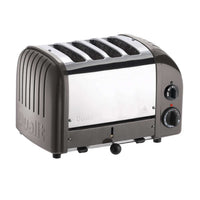 DUALIT | Toaster, NEWGEN, grau metallic, 4 Scheiben