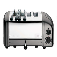 DUALIT | Toaster, NEWGEN, grau metallic, 4 Scheiben