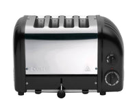 DUALIT | Toaster, NEWGEN, schwarz, 4 Scheiben