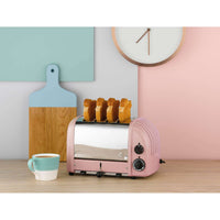 DUALIT | Toaster, NEWGEN, rosa, 4 Scheiben