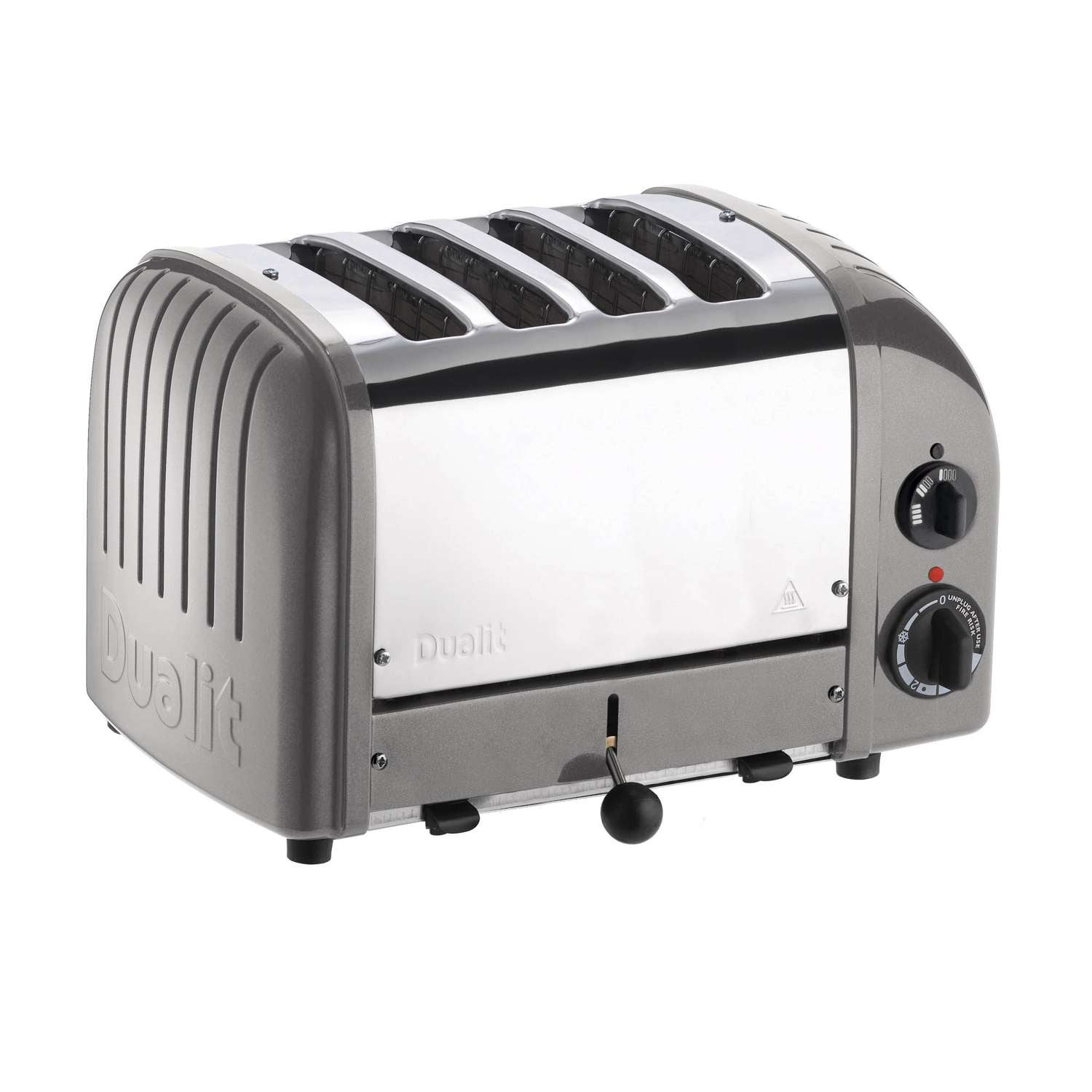 DUALIT | Toaster, NEWGEN, silber metallic, 4 Scheib