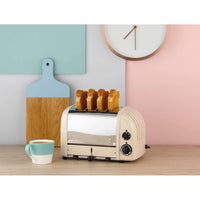 DUALIT | Toaster, NEWGEN, cremeweiß, 4 Scheiben