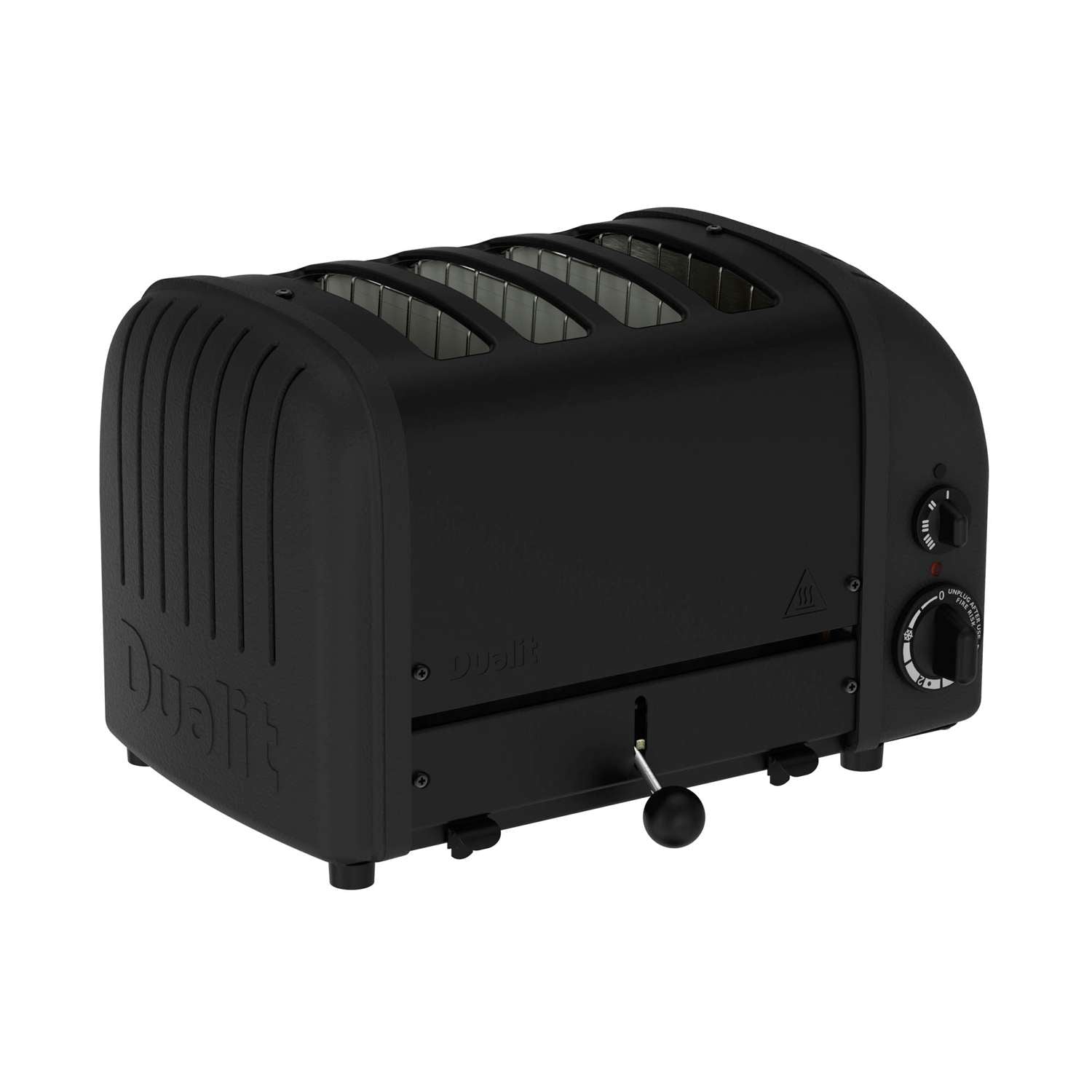 DUALIT | Toaster, NEWGEN, schwarz, 4 Scheiben